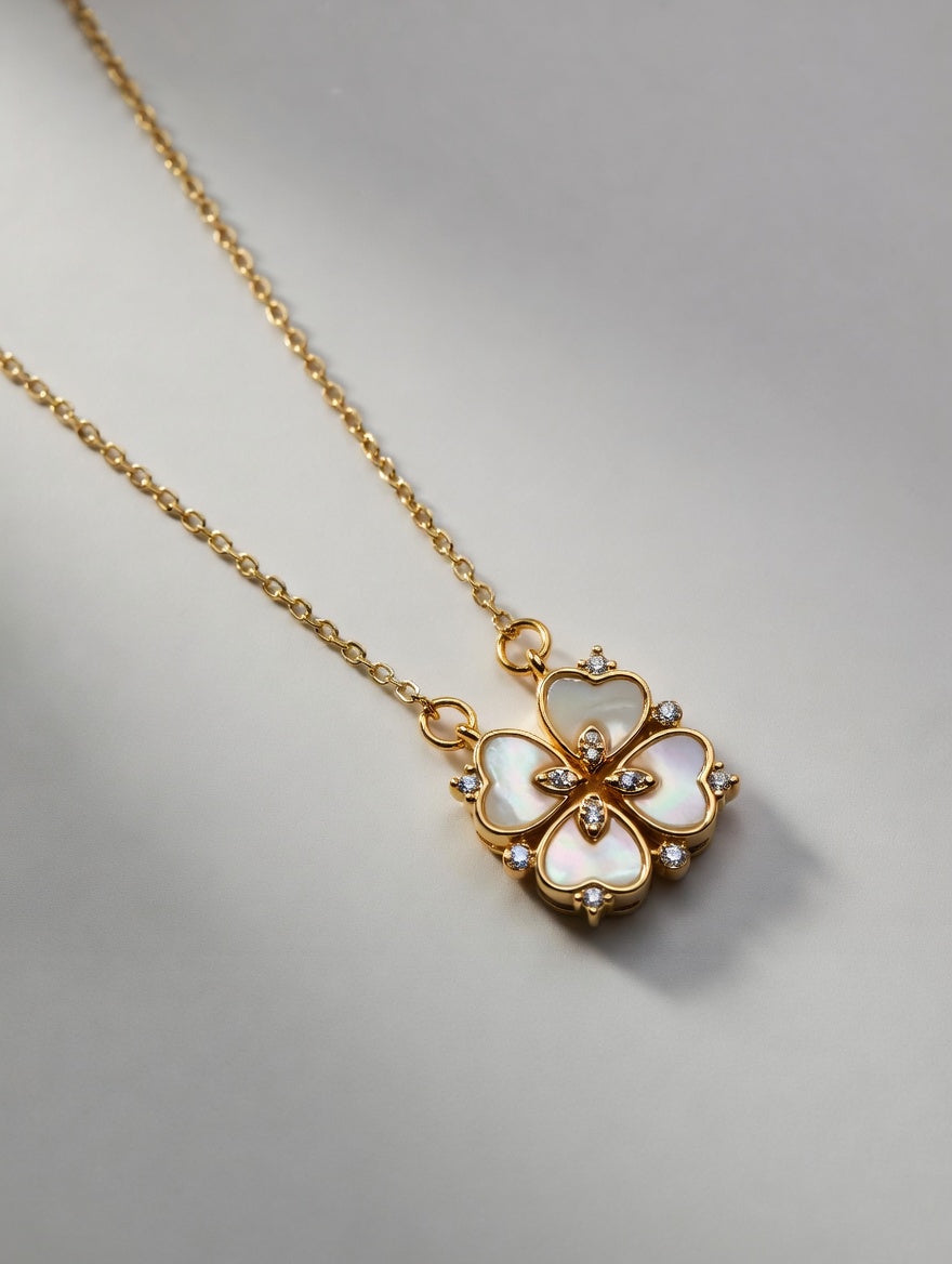 2 in 1 Clover Necklace
